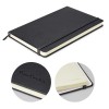 Black Medium Pierre Cardin Notebooks